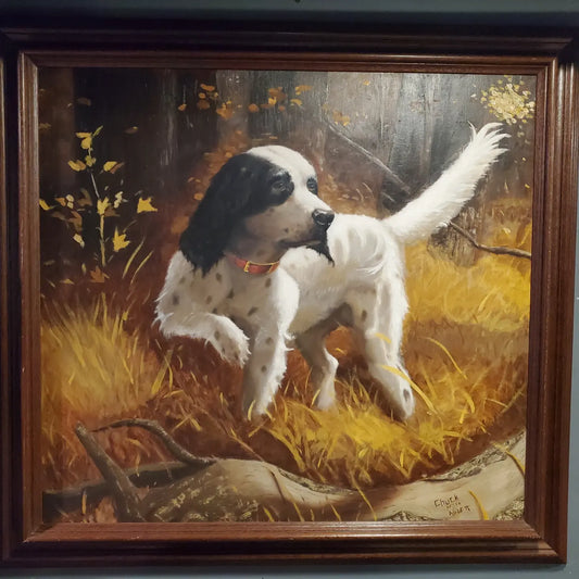 Springer Spaniel Oil Painting